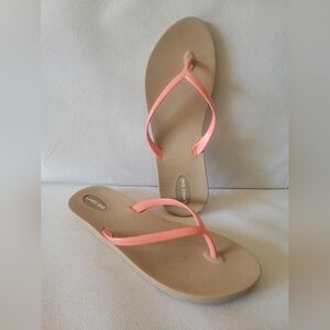 LANDS'‎ END FLIP FLOPS SANDALS (sz 8)